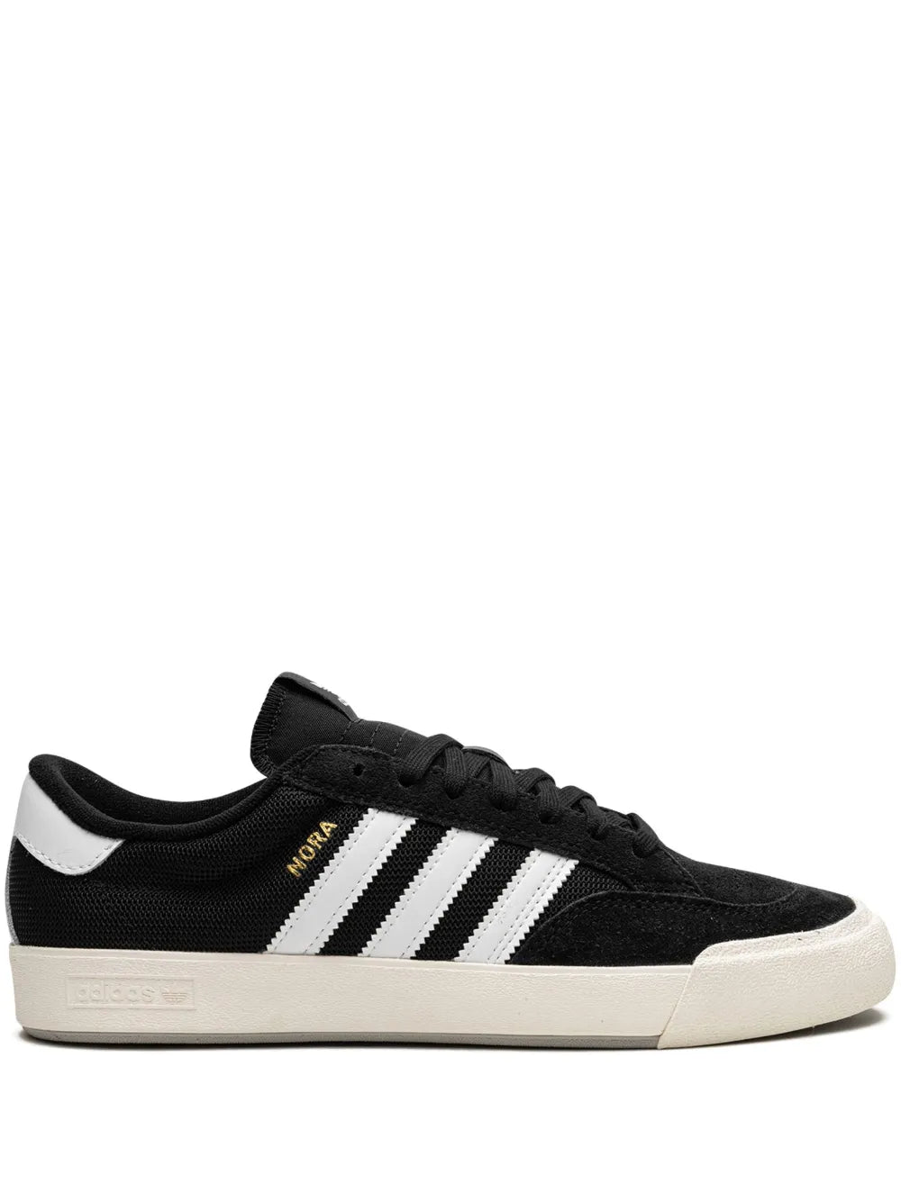 adidas Nora Black/White Sneakers — Black — Size US M 4.5 - US W 6 — Front View