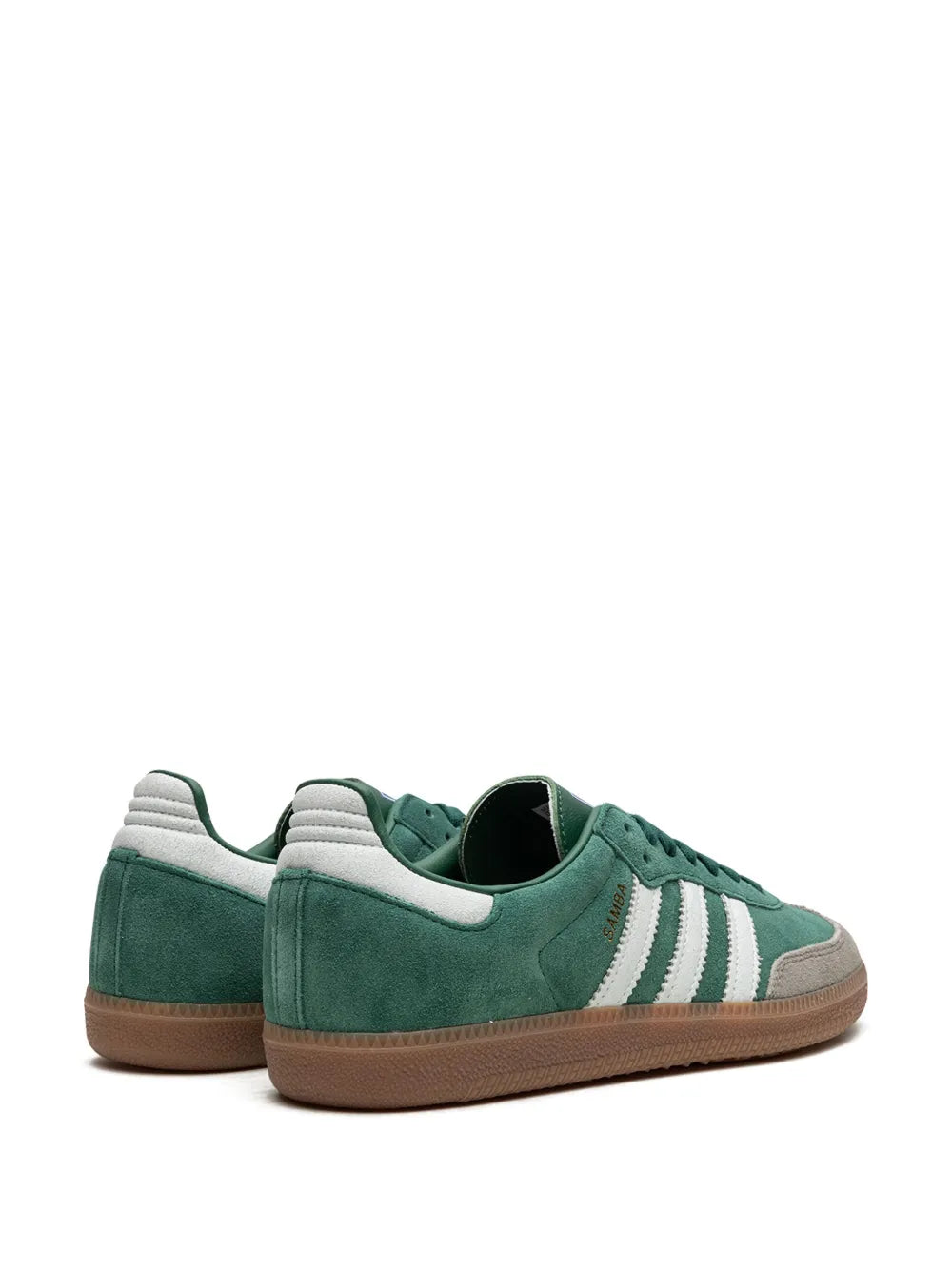 adidas Samba Og Court Green Sneakers — Dark Green — Size US M 11.5 - US W 13 — Back View