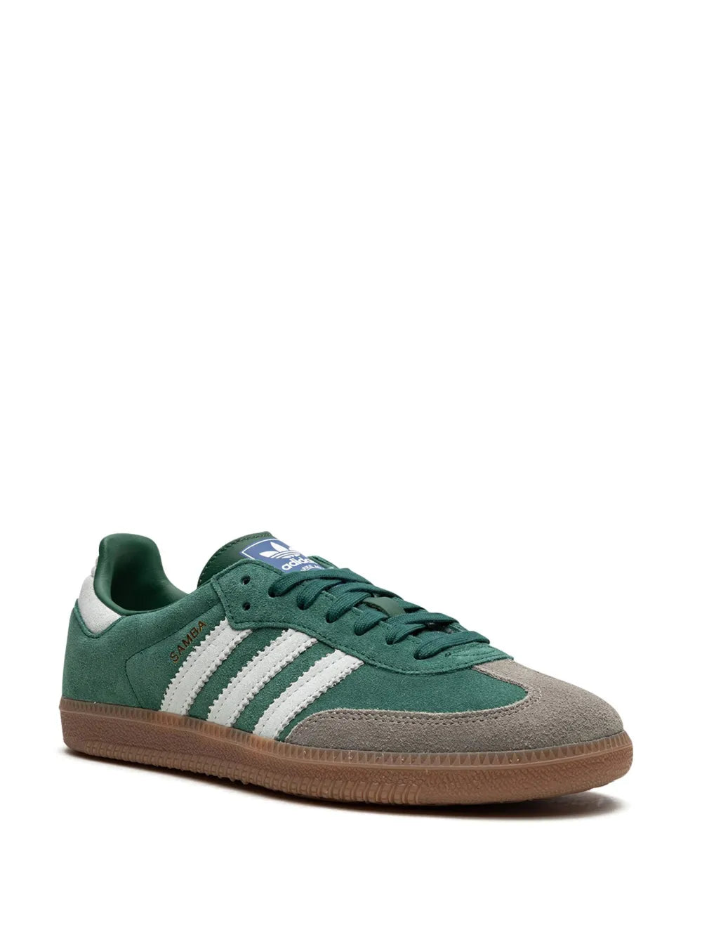 adidas Samba Og Court Green Sneakers — Dark Green — Size US M 11.5 - US W 13 — Side View