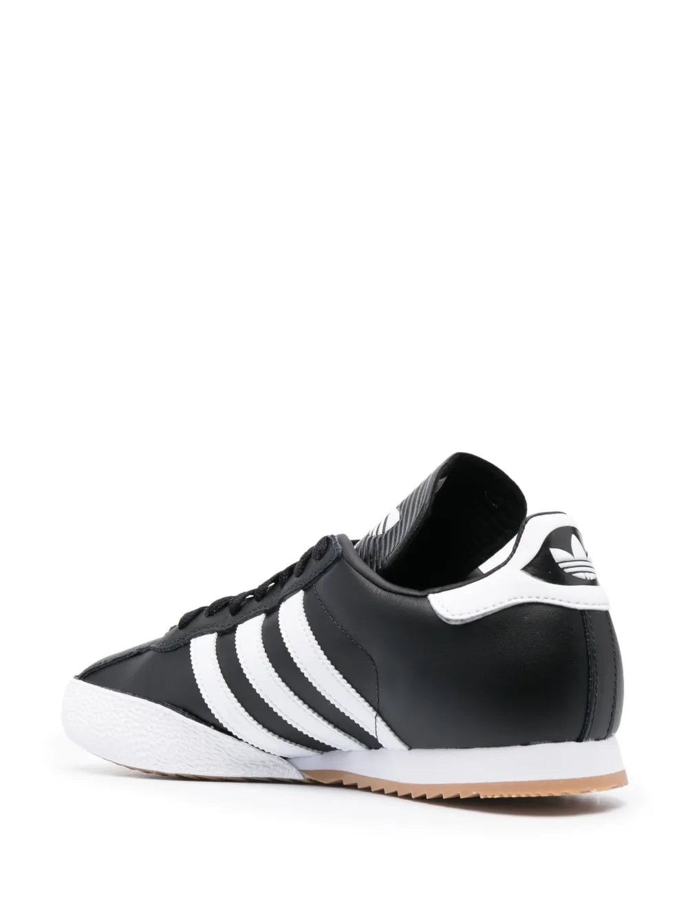 adidas Samba Super Low-Top Sneakers — Black — Size US M 7 - US W 8.5 — Back View
