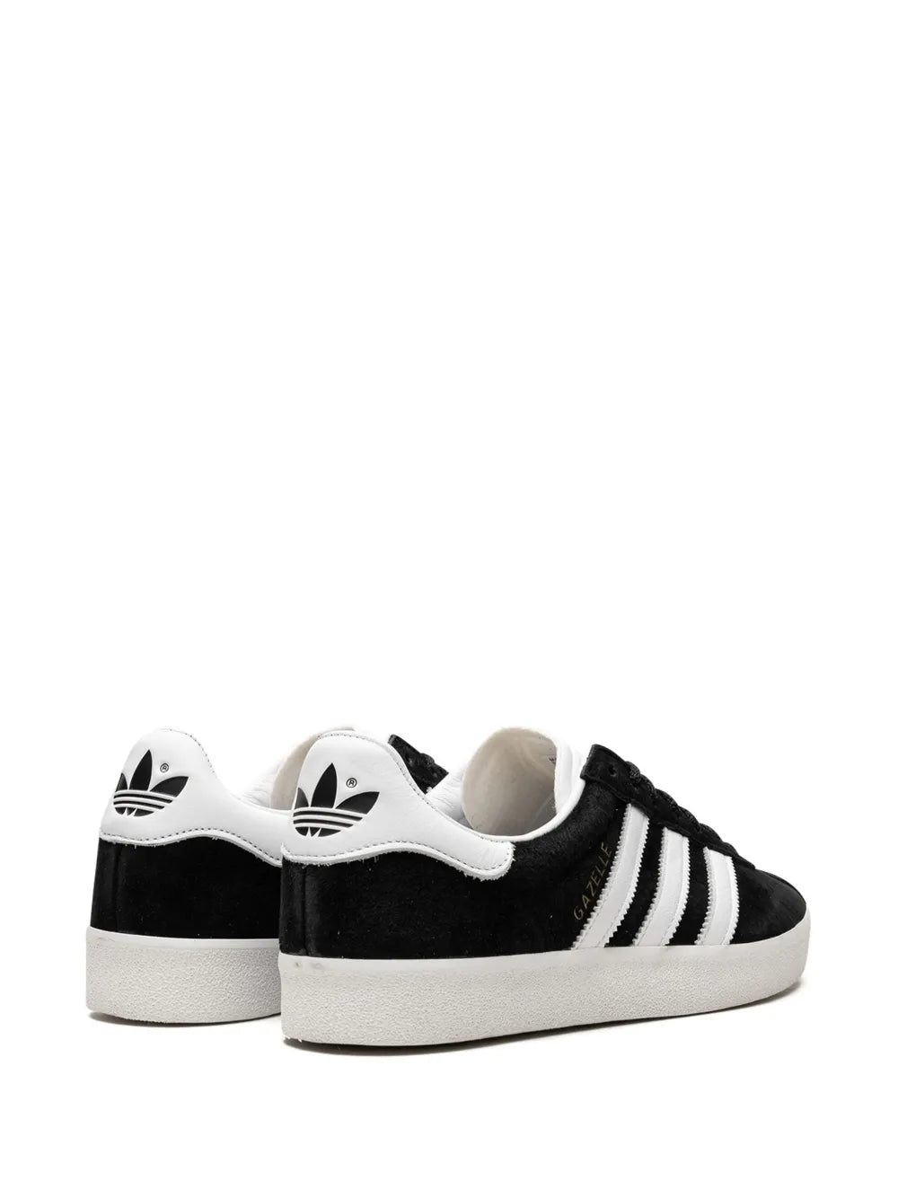adidas Gazelle 85 Black / White Sneakers — Black — Size US M 3.5 - US W 5 — Back View