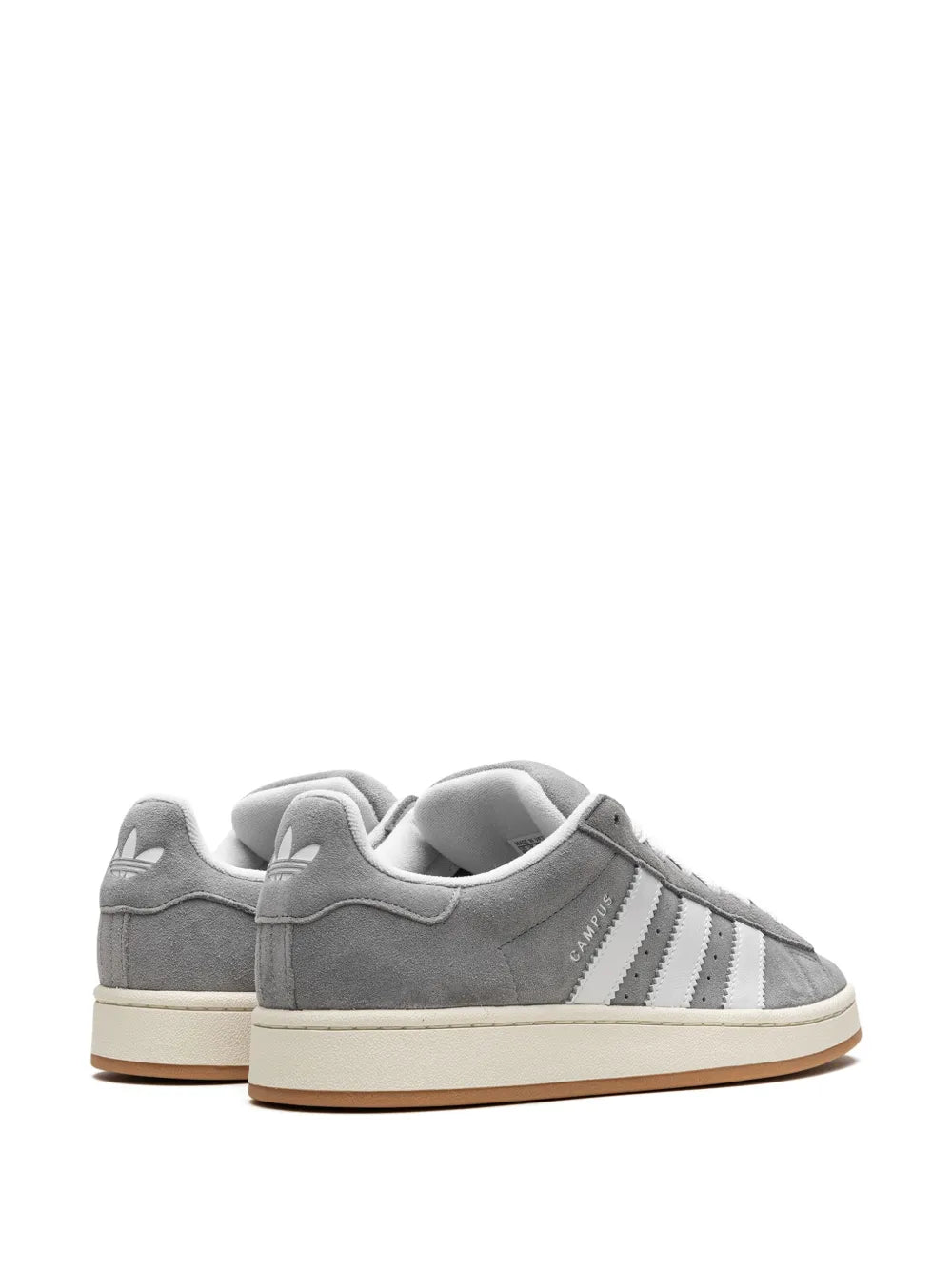 adidas Campus 00S Grey/White Sneakers — Grey — Size US M 9 - US W 10.5 — Back View