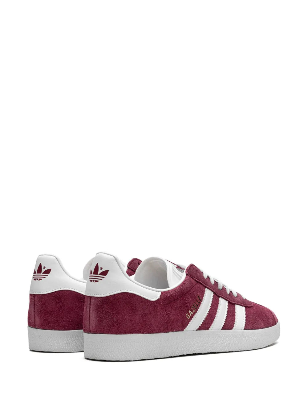 adidas Gazelle Suede Sneakers — Purple — Size US M 10.5 - US W 12 — Back View