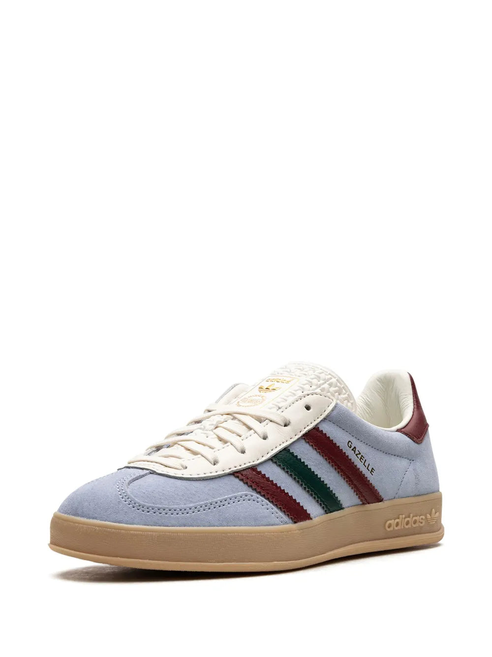 adidas Gazelle Indoor Blue Dawn Collegiate Sneakers — Light Blue — Size US M 3.5 - US W 5 — Detail View