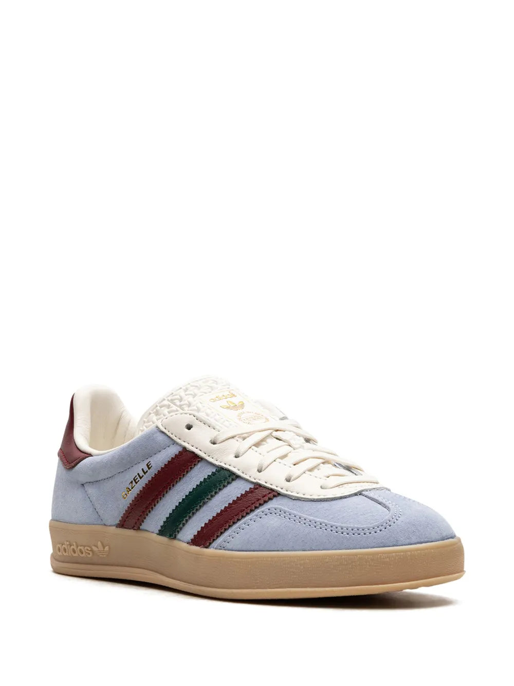 adidas Gazelle Indoor Blue Dawn Collegiate Sneakers — Light Blue — Size US M 3.5 - US W 5 — Side View