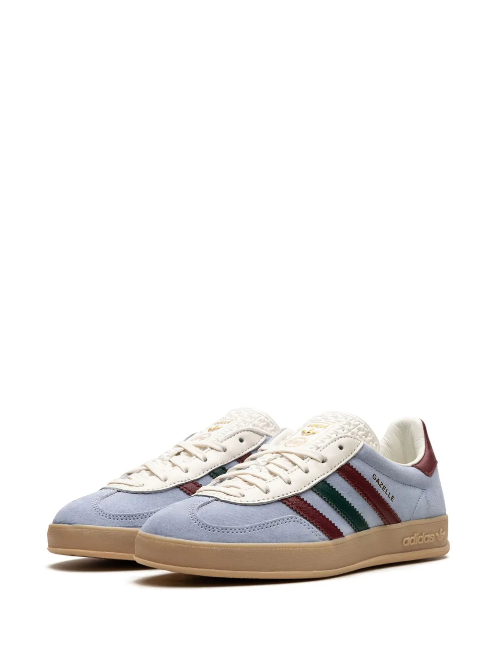 adidas Gazelle Indoor Blue Dawn Collegiate Sneakers — Light Blue — Size US M 3.5 - US W 5 — Top View