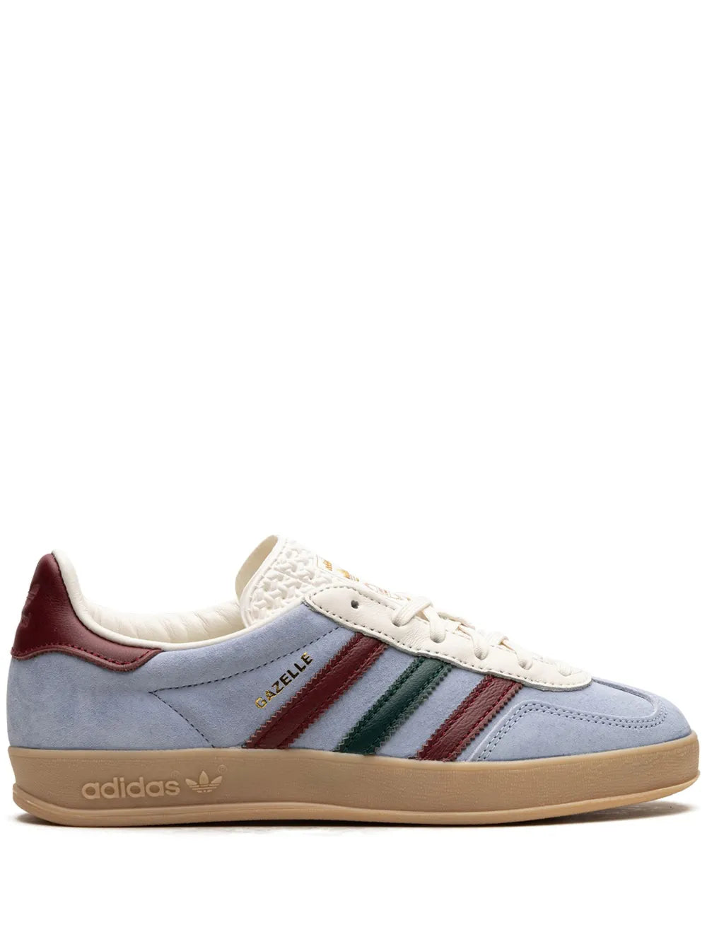 adidas Gazelle Indoor Blue Dawn Collegiate Sneakers — Light Blue — Size US M 3.5 - US W 5 — Front View