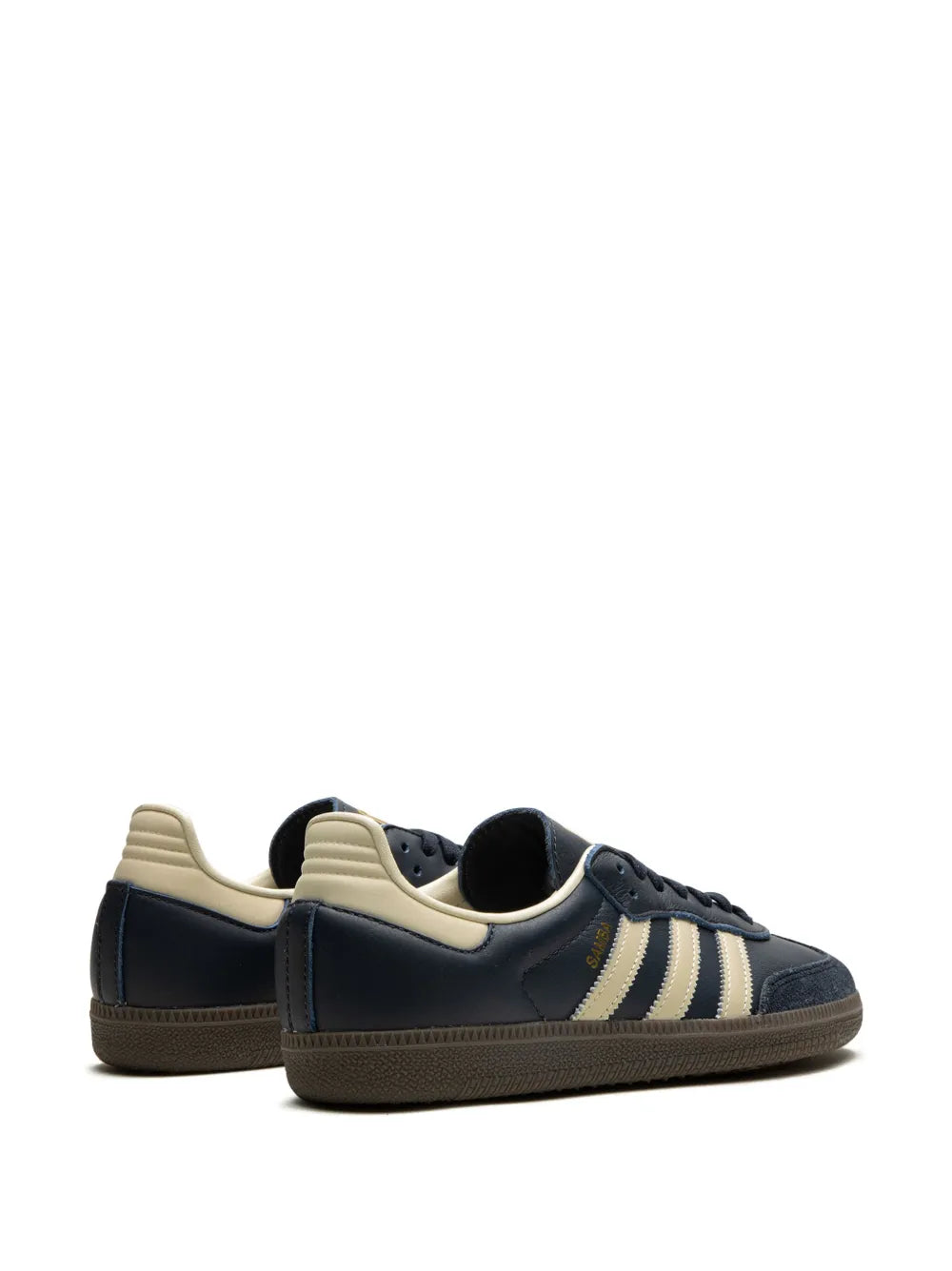 adidas Samba Og Night Navy/Cream White Sneakers — Navy Blue/Cream White — Size US M 11 - US W 12.5 — Top View