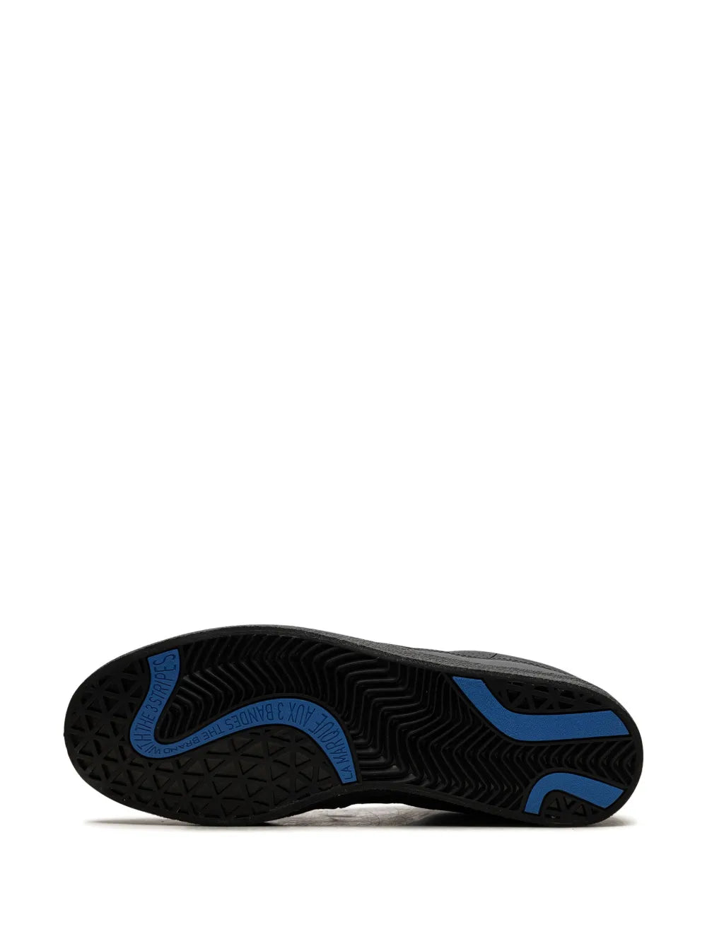 adidas Puig Indoor Black Out Sneakers — Black — Size US M 6.5 - US W 8 — Top View
