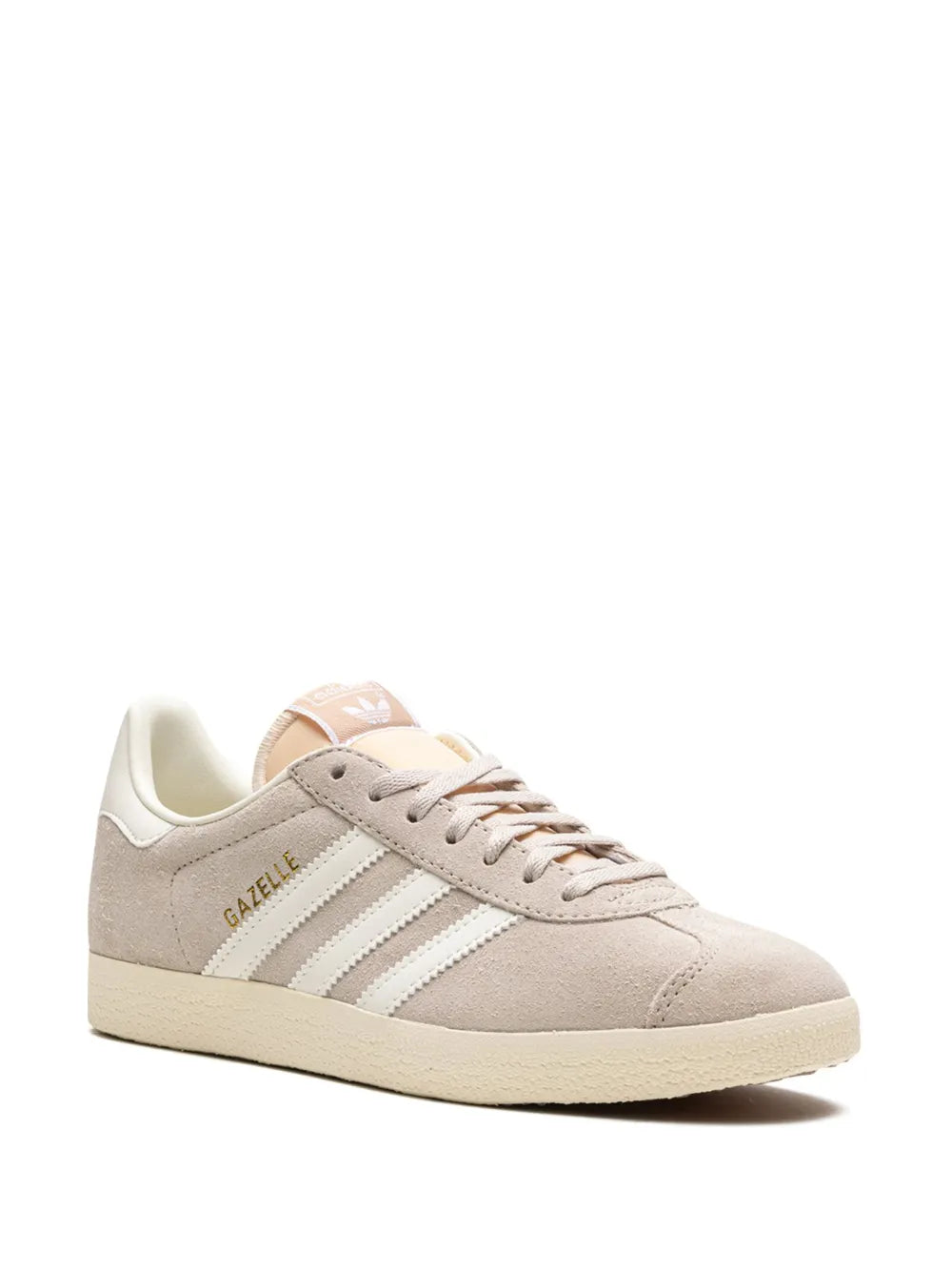 adidas Gazelle Wonder Beige Sneakers — Beige/White — Size US M 8.5 - US W 10 — Side View