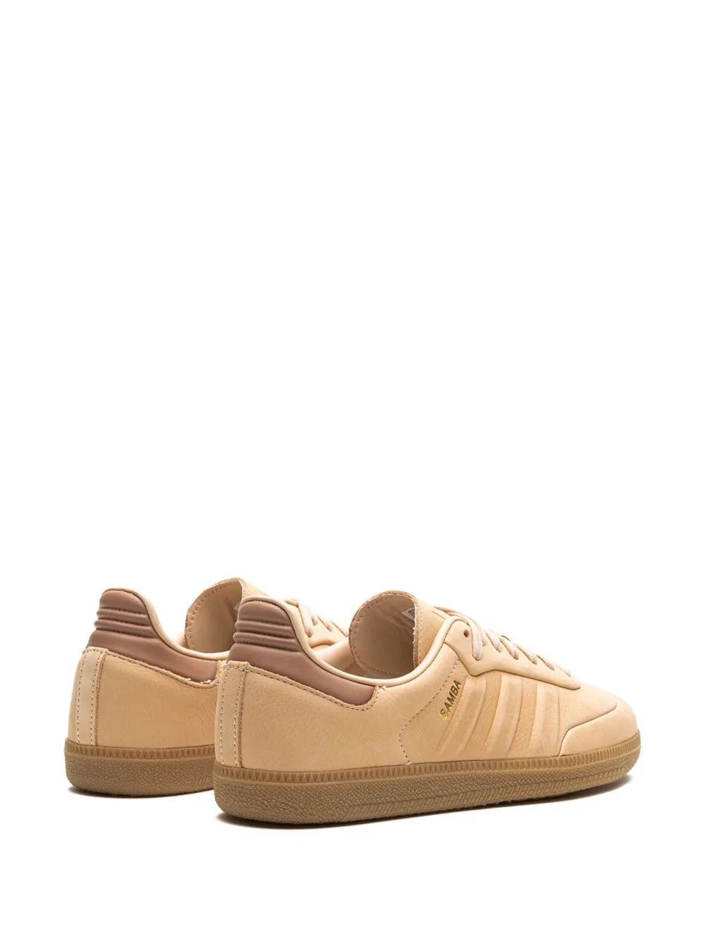 adidas Samba Og Halo Blush Gum Sneakers — S/ Beige — Size US M 3.5 - US W 5 — Back View