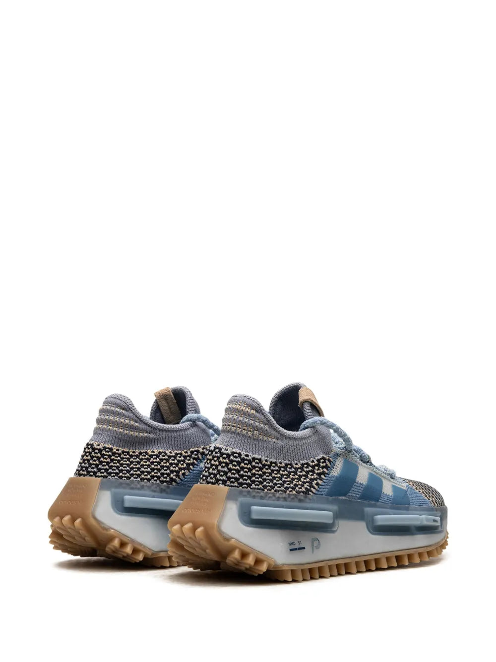 adidas Nmd S1 Philllllthy Sneakers — Blue — Size US M 4.5 - US W 6 — Back View