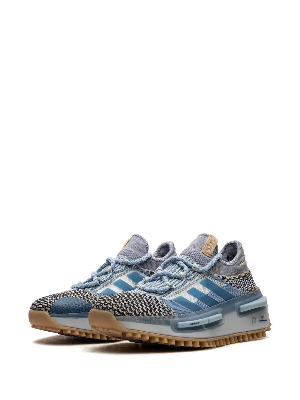 adidas Nmd S1 Philllllthy Sneakers — Blue — Size US M 4.5 - US W 6 — Top View