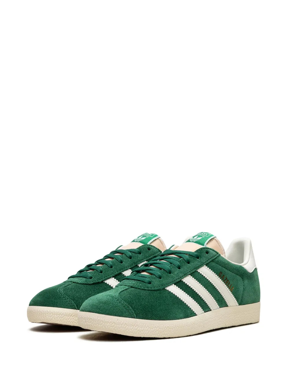 adidas Gazelle Suede Sneakers — Dark Green — Size US M 9.5 - US W 11 — Back View