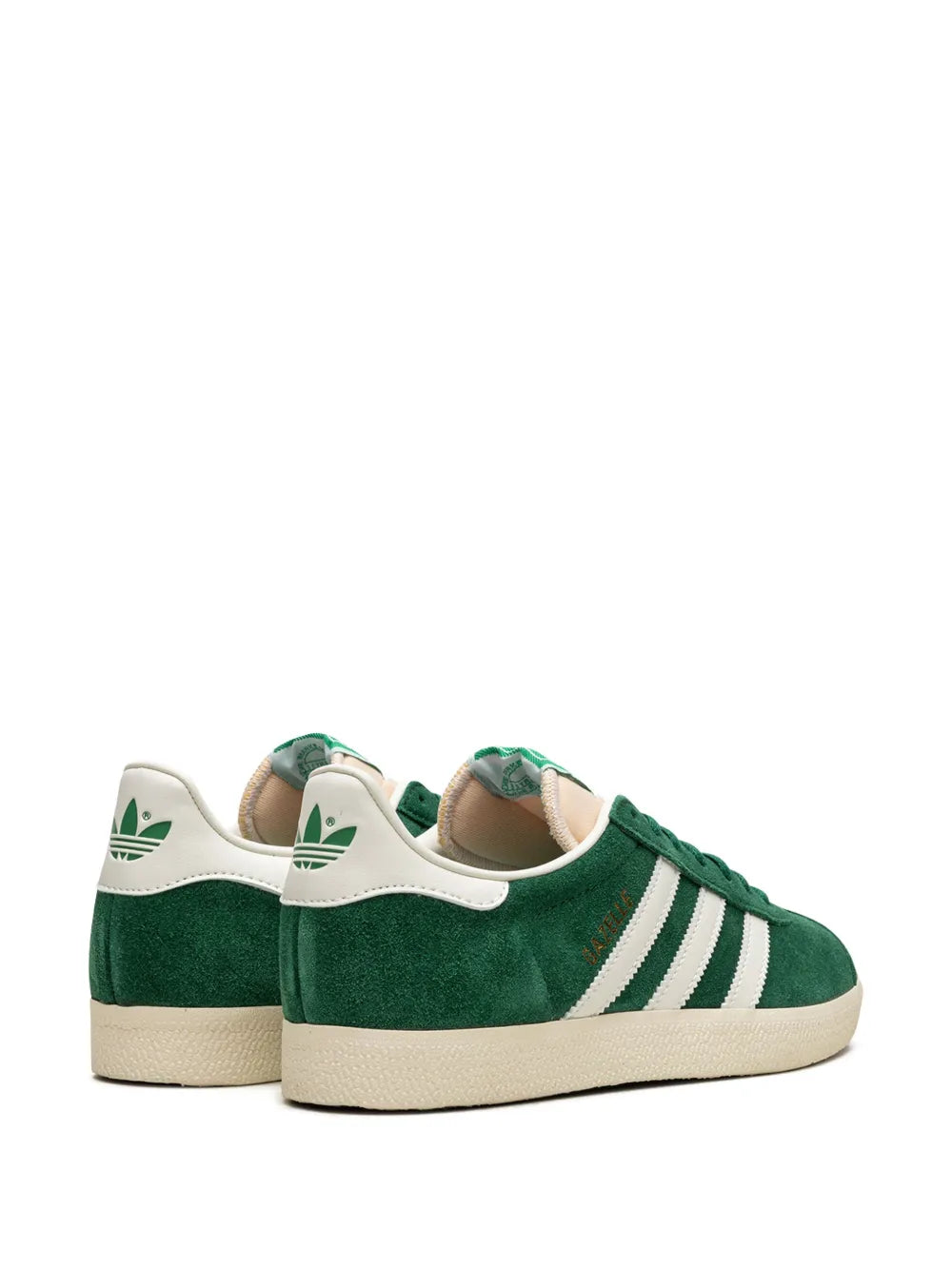 adidas Gazelle Suede Sneakers — Dark Green — Size US M 9.5 - US W 11 — Top View