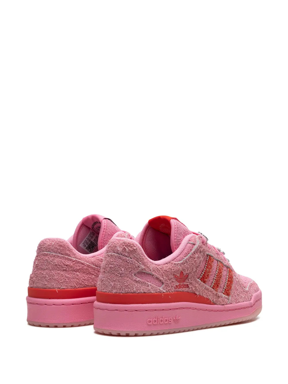 adidas Forum Low The Grinch - Cindy Lou Who Sneakers — Pink — Size US M 8.5 - US W 10 — Back View