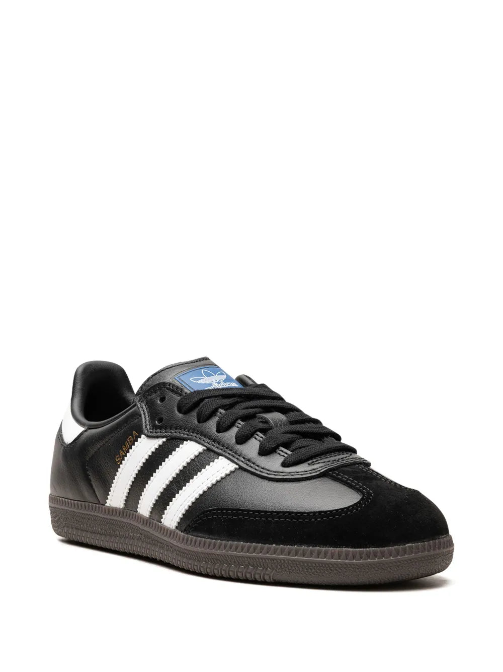 adidas Samba Adv Black Sneakers — Black — Size US M 9.5 - US W 11 — Side View