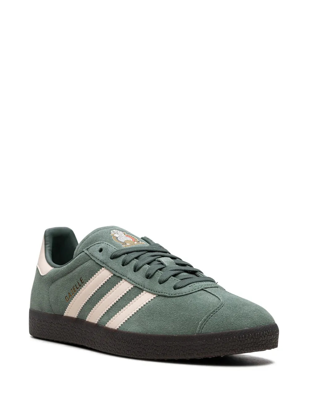 adidas Gazelle Mexico Sneakers — Green — Size US M 6 - US W 7.5 — Side View