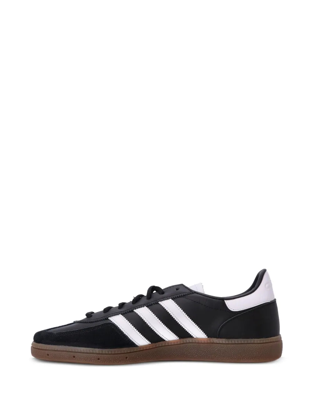 adidas Handball Spezial Lace-Up Trainers — Black/White — Size US M 8.5 - US W 10 — Top View