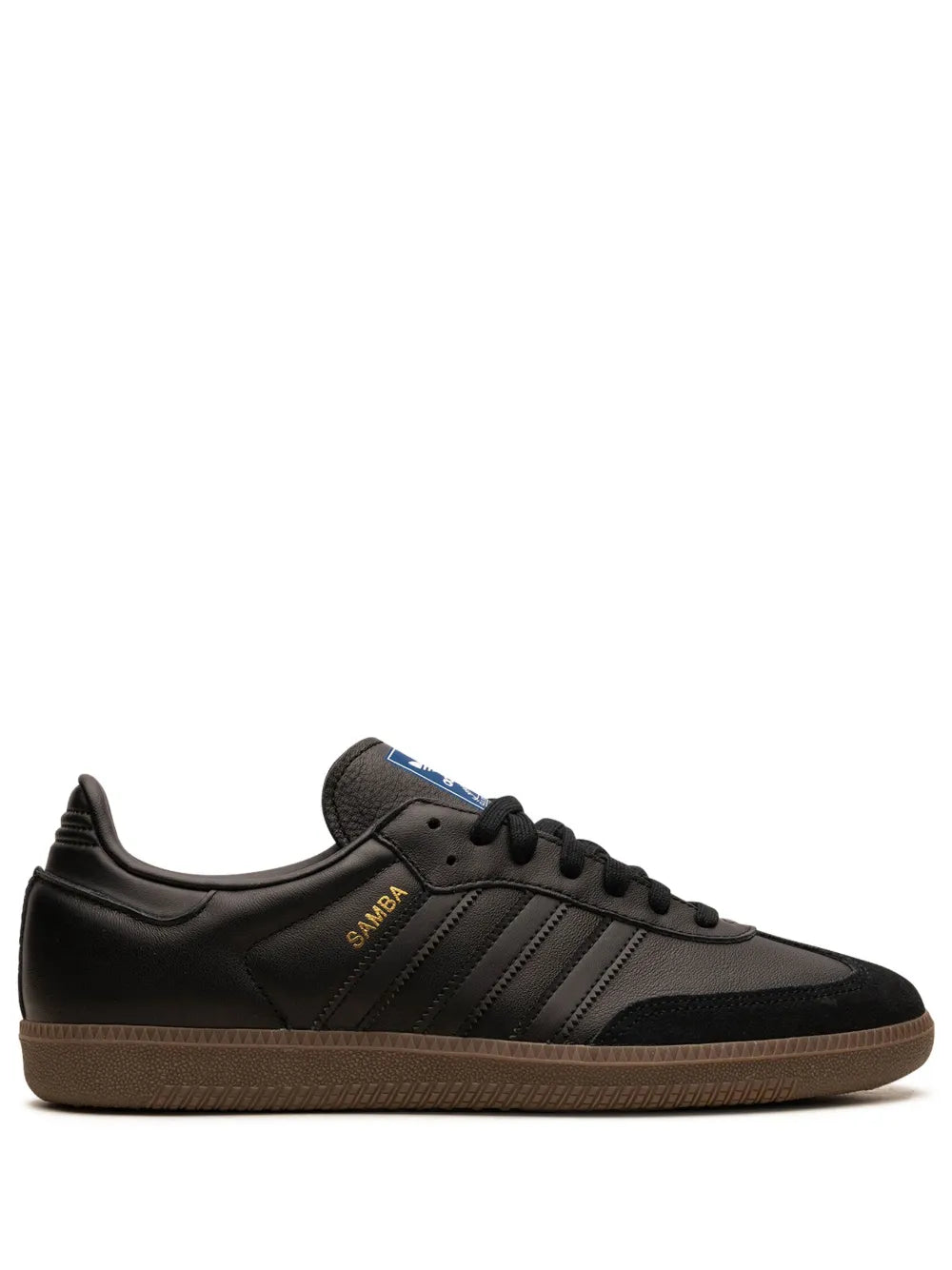 adidas Samba Og Triple Black Sneakers — Black — Size US M 8.5 - US W 10 — Front View