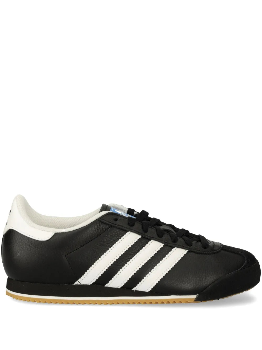 adidas Kick 74 Sneakers — Black — Size US M 10 - US W 11.5 — Front View