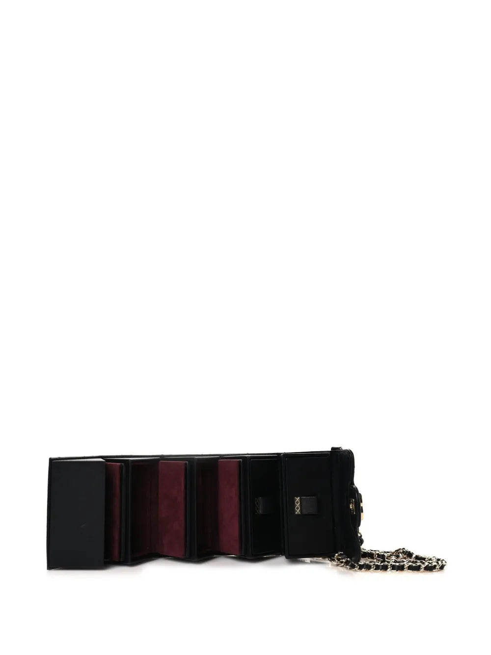 Chanel Pre Owned Mini Flap Accordion Jewellery Box — Same as shown — Size One Size — Detail View
