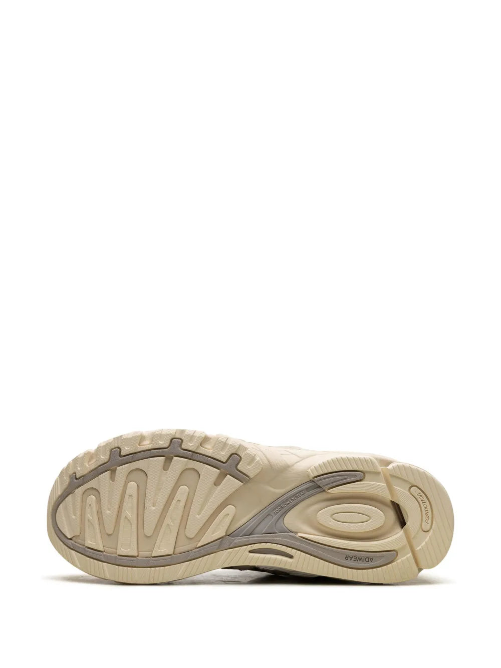 adidas Bad Bunny Response Cl Wonder White — Ivory White/Light Grey — Size US M 9 - US W 10.5 — Detail View
