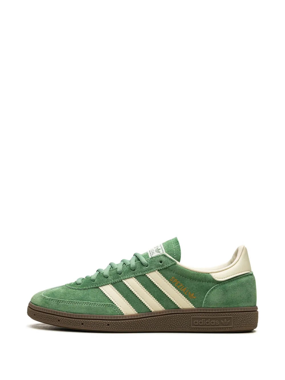 adidas Handball Spezial Preloved Green Sneakers — Green — Size US M 9.5 - US W 11 — Lifestyle View