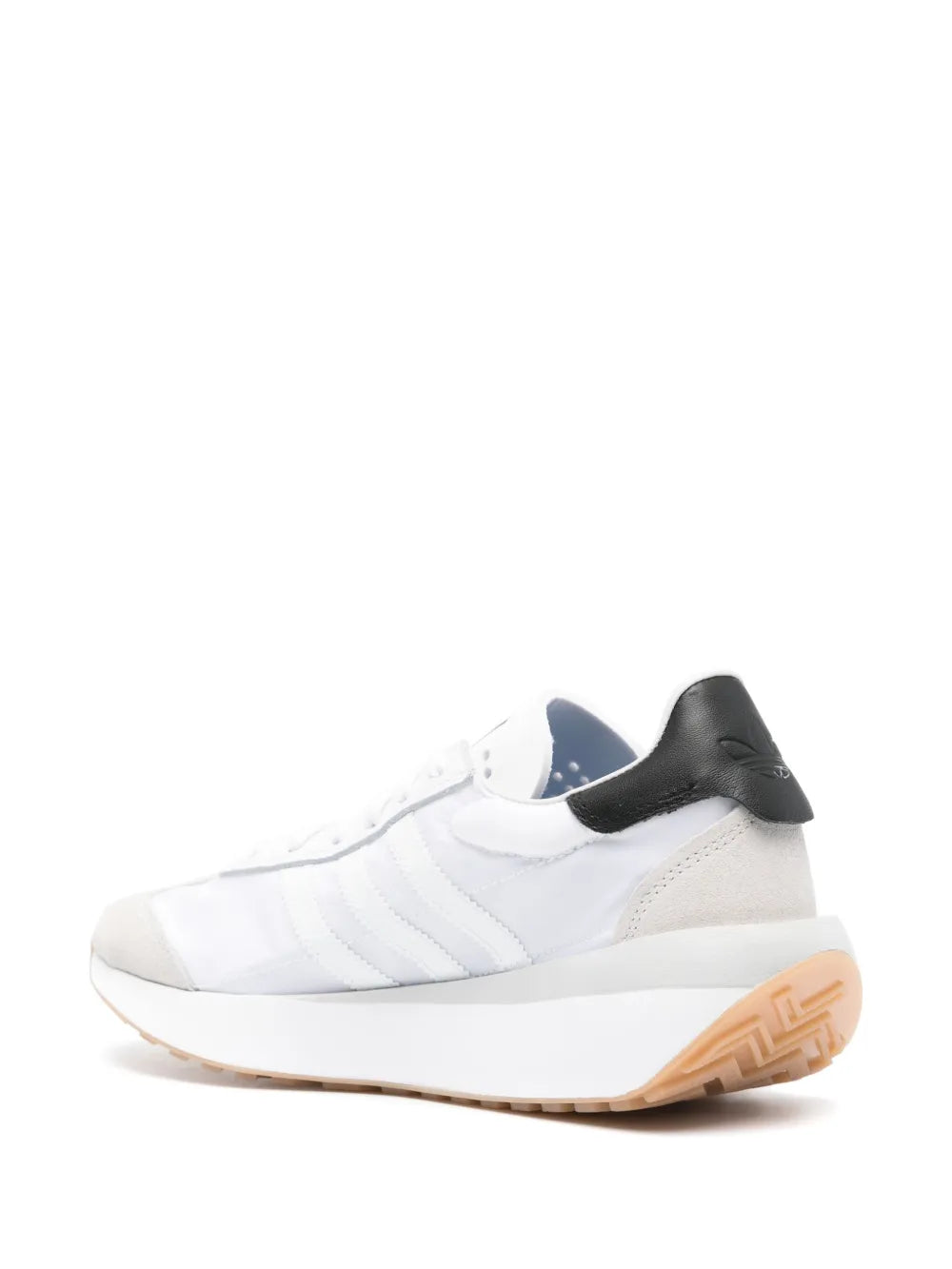 adidas Country Xlg Sneakers — White/Black — Size US M 9.5 - US W 11 — Back View