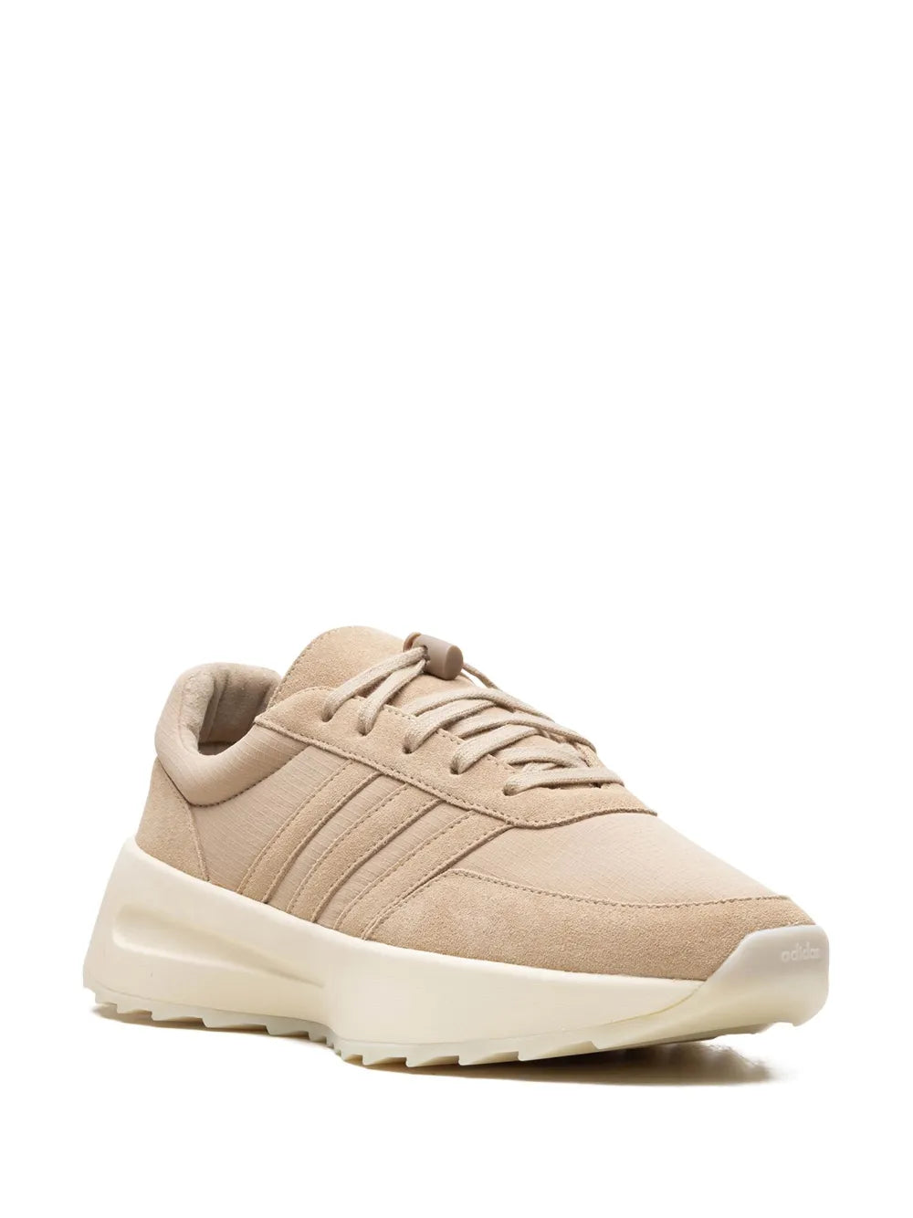 adidas Los Angeles Runner Clay Sneakers — Beige — Size US M 10 - US W 11.5 — Side View