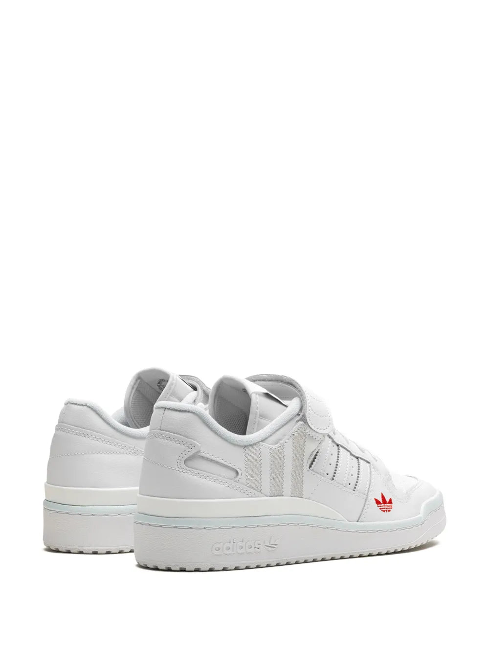 adidas Forum Low White/Almost Blue Sneakers — White — Size US M 10.5 - US W 12 — Back View