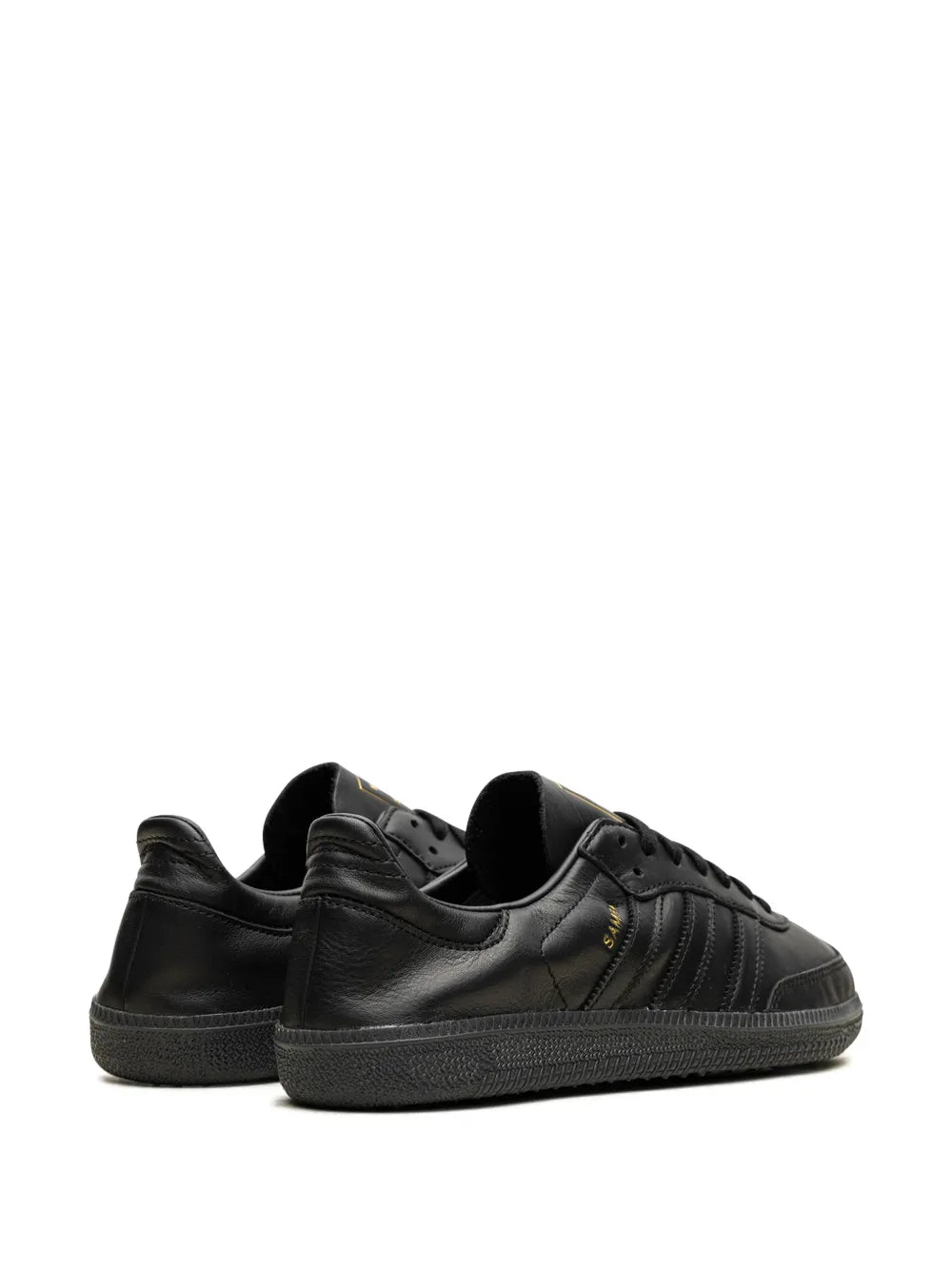adidas Samba Decon Leather Sneakers — Black — Size US M 8.5 - US W 10 — Back View