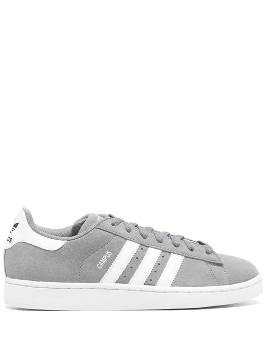 adidas Campus 2 Suede Sneakers — Grey/White — Size US M 10.5 - US W 12 — Front View
