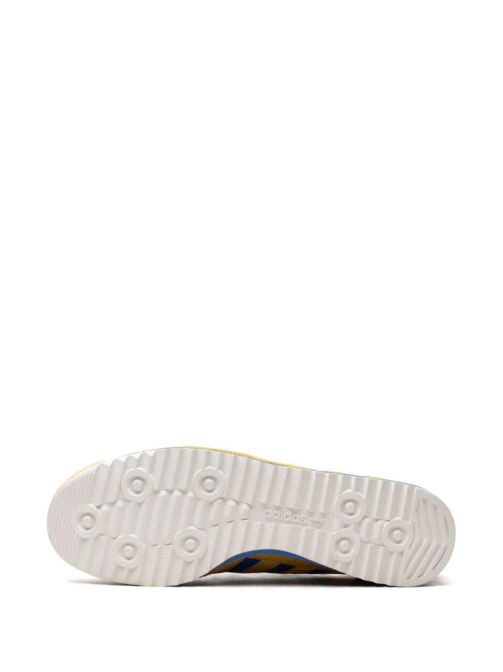 adidas Sl 72 Rs Utility Yellow/Blue Royal/Core White Sneakers — Yellow/Blue — Size US M 9 - US W 10.5 — Top View