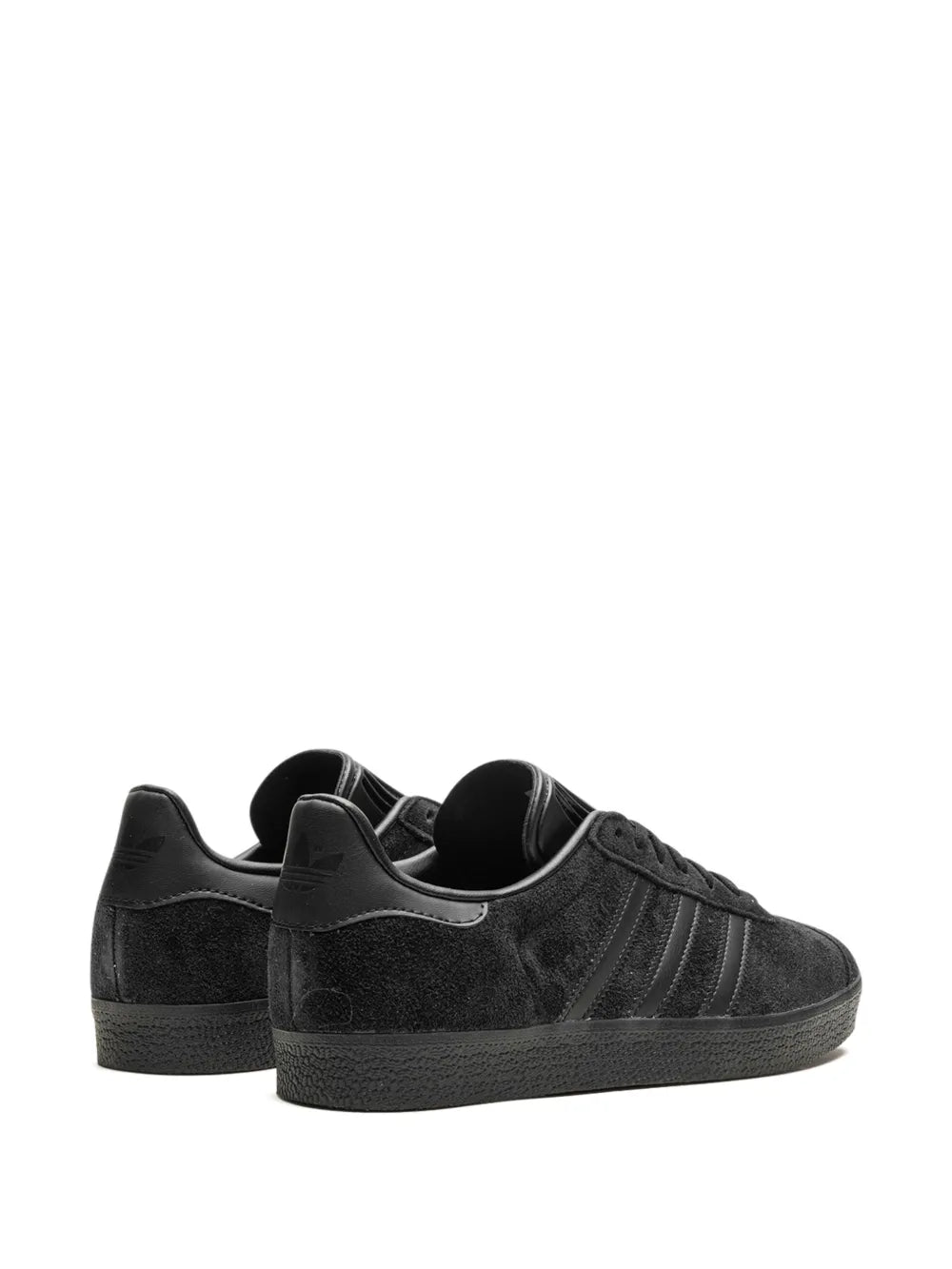 adidas Gazelle Triple Black Sneakers — Black — Size US M 8.5 - US W 10 — Back View