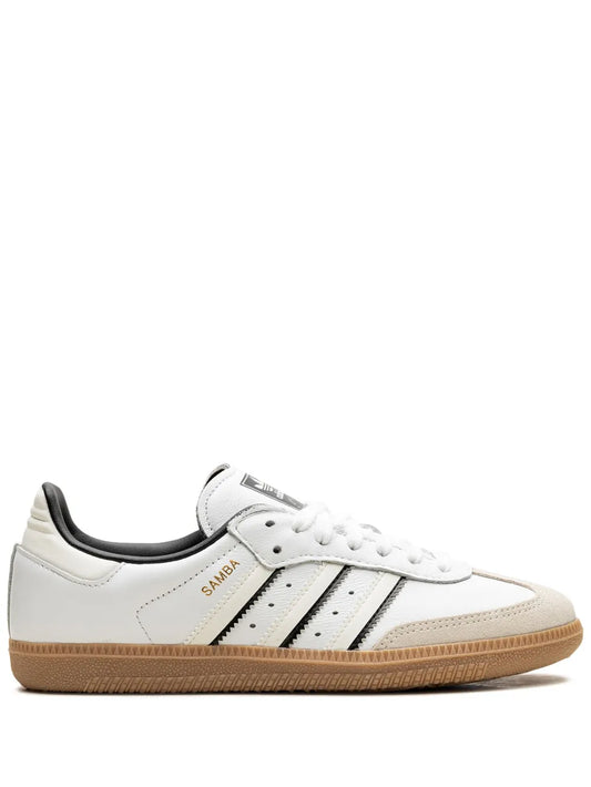 adidas Samba Og Off White/Core Black Sneakers — White — Size US M 11 - US W 12.5 — Front View