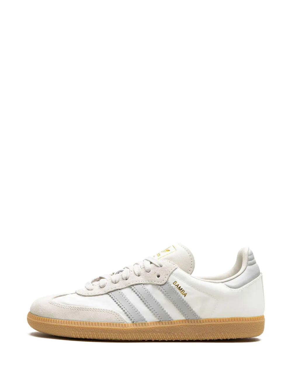 adidas Samba Og Off White/Alluminum Sneakers — White — Size US M 11 - US W 12.5 — Detail View