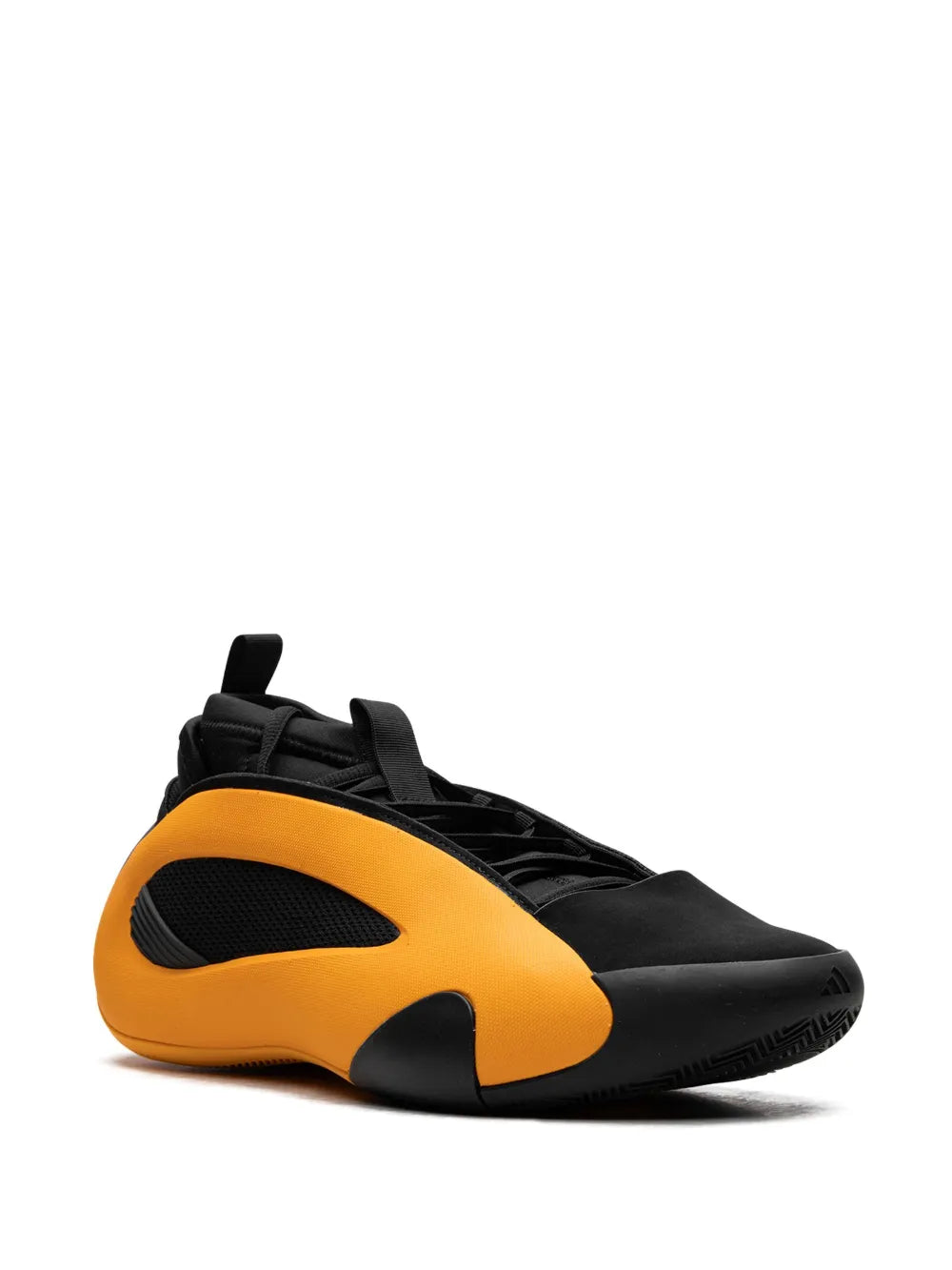 adidas Harden Vol. 8 Black/Yellow Sneakers — Black/Mustard Yellow — Size US M 9 - US W 10.5 — Side View
