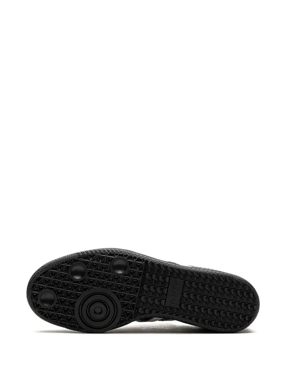 adidas Samba Og Made In Italy - Black Croc Sneakers — Black — Size US M 11 - US W 12.5 — Top View