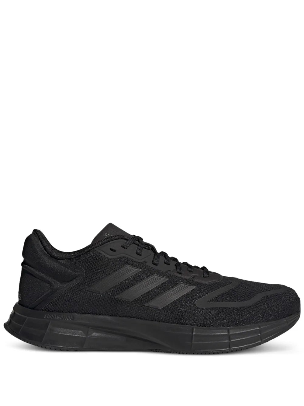 adidas Duramo 10 Wide Black Sneakers — Black — Size US M 10.5 - US W 12 — Front View