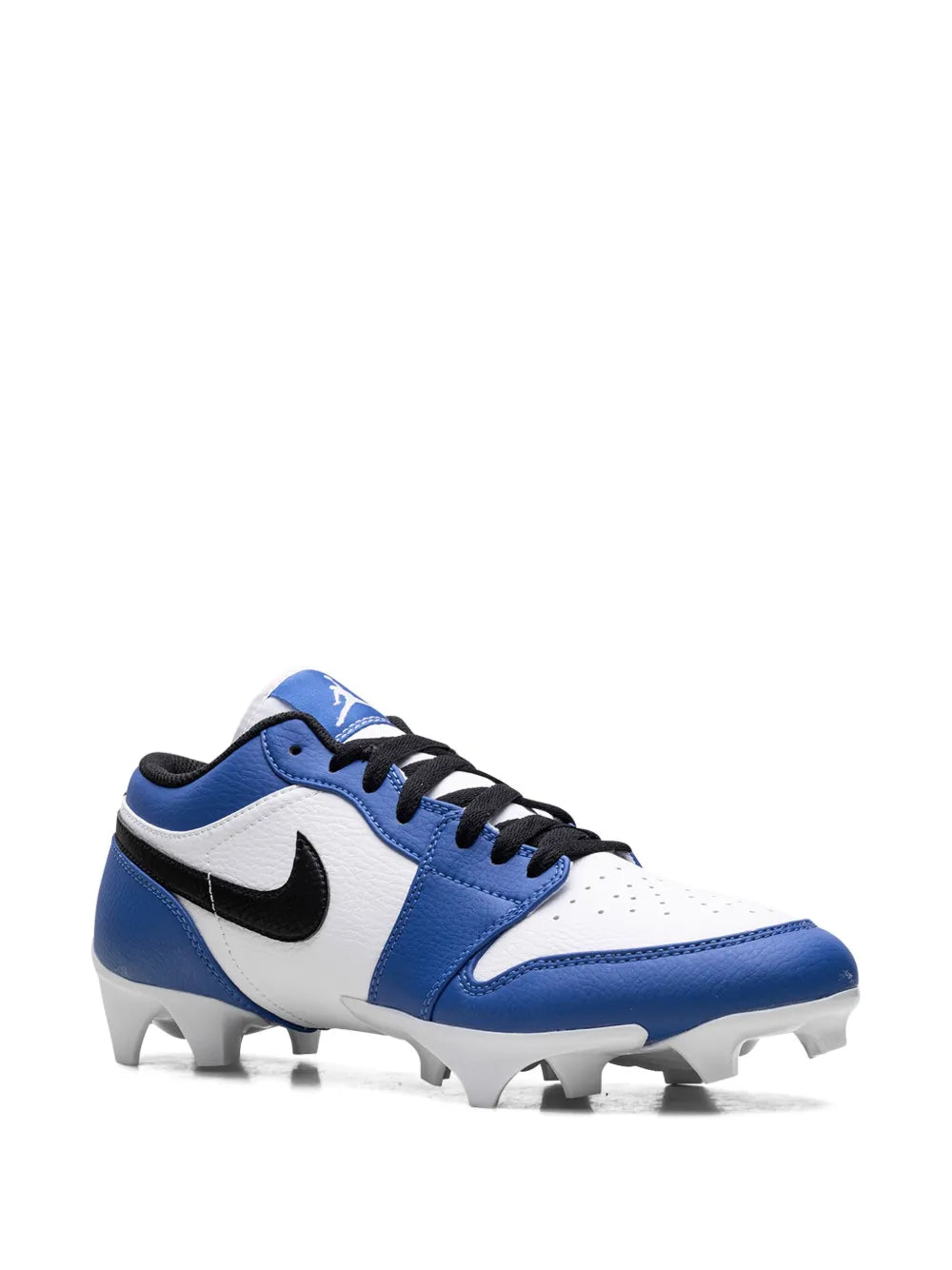 Air Jordan 1 Low Td White Cleat Sneakers — White — Size US M 10.5 - US W 12 — Side View