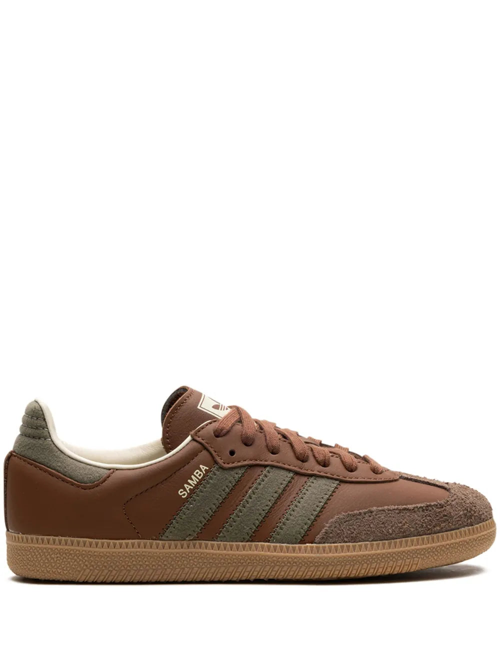 adidas Samba Og Brown Sneakers — Brown — Size US M 10.5 - US W 12 — Front View