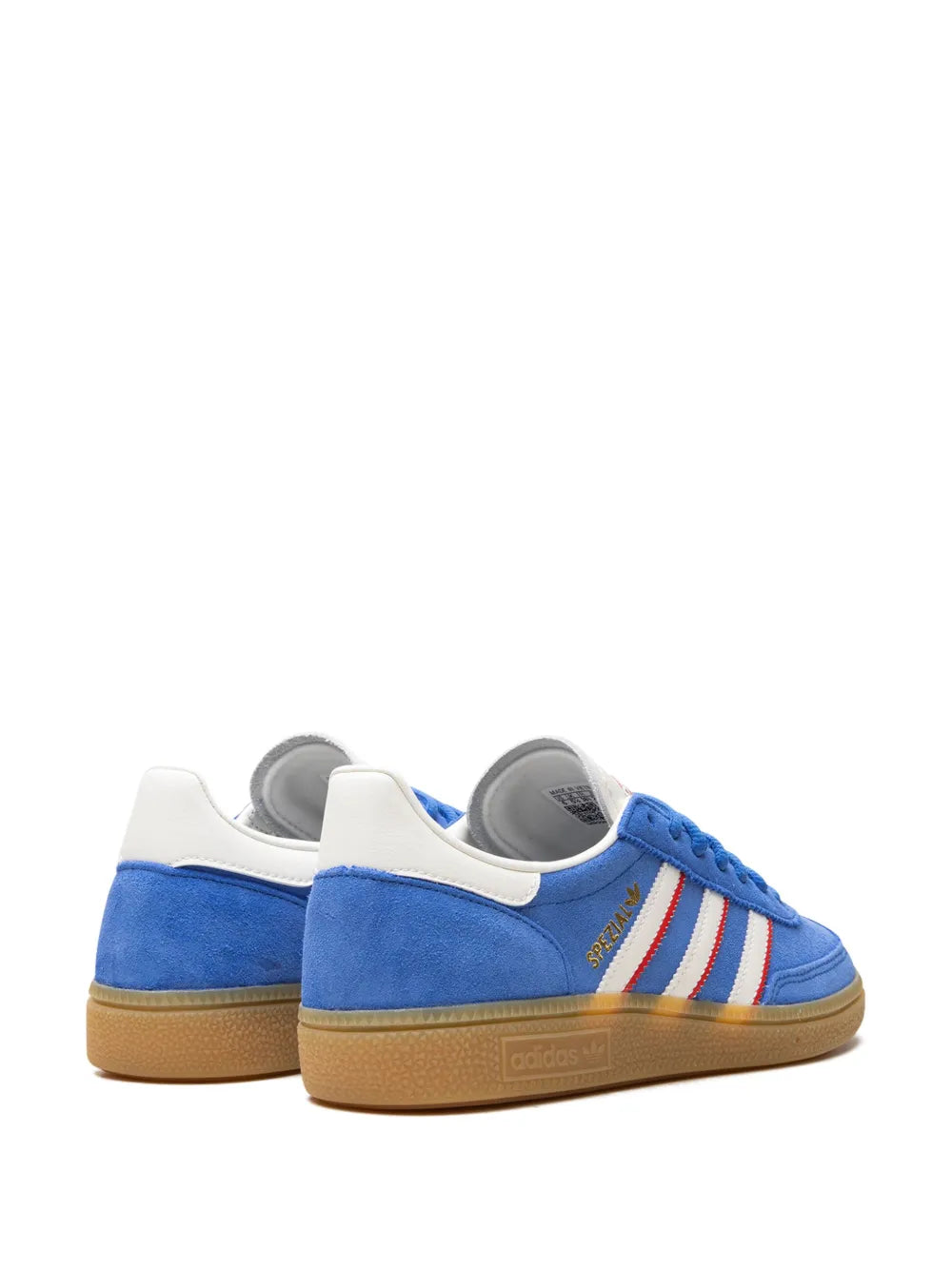 adidas Handball Spezial Blue/Better Scarlet Sneakers — Royal Blue — Size US M 8.5 - US W 10 — Back View