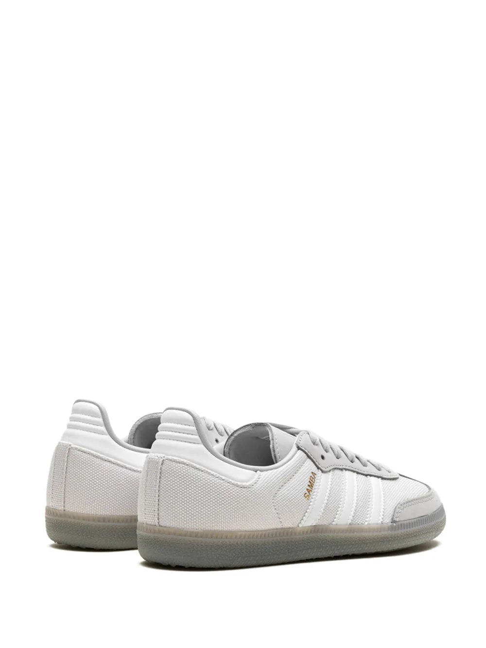 adidas Samba Grey Sneakers — Light Grey — Size US M 10.5 - US W 12 — Back View