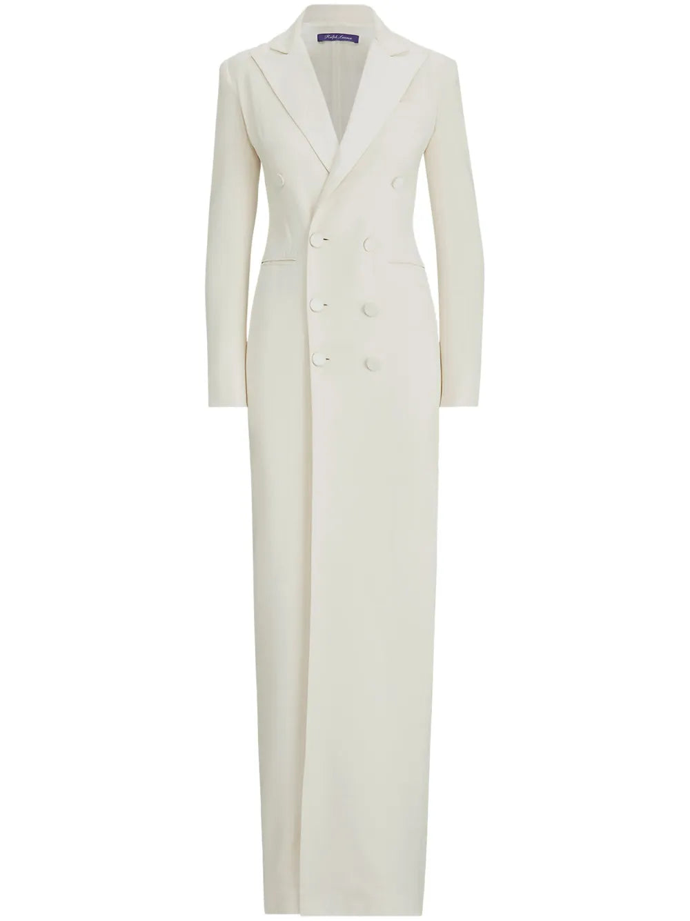 Ralph Lauren Collection Kristian Maxi Dress — Beige — Size XS — Front View