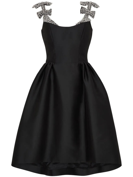 Sabina Bilenko Miley Mini Dress — Black — Size XS — Front View
