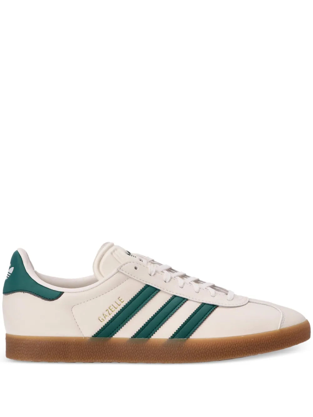 adidas Gazelle Sneakers — White/Green — Size US M 6 - US W 7.5 — Front View