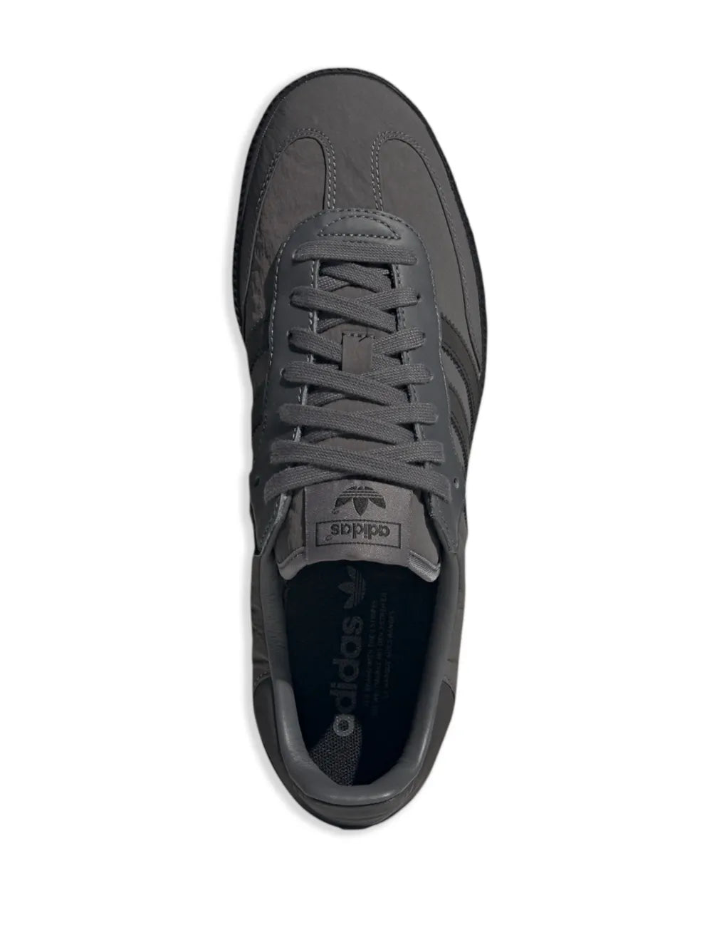 adidas Samba Og Sneakers — Dark Grey — Size US M 11.5 - US W 13 — Top View