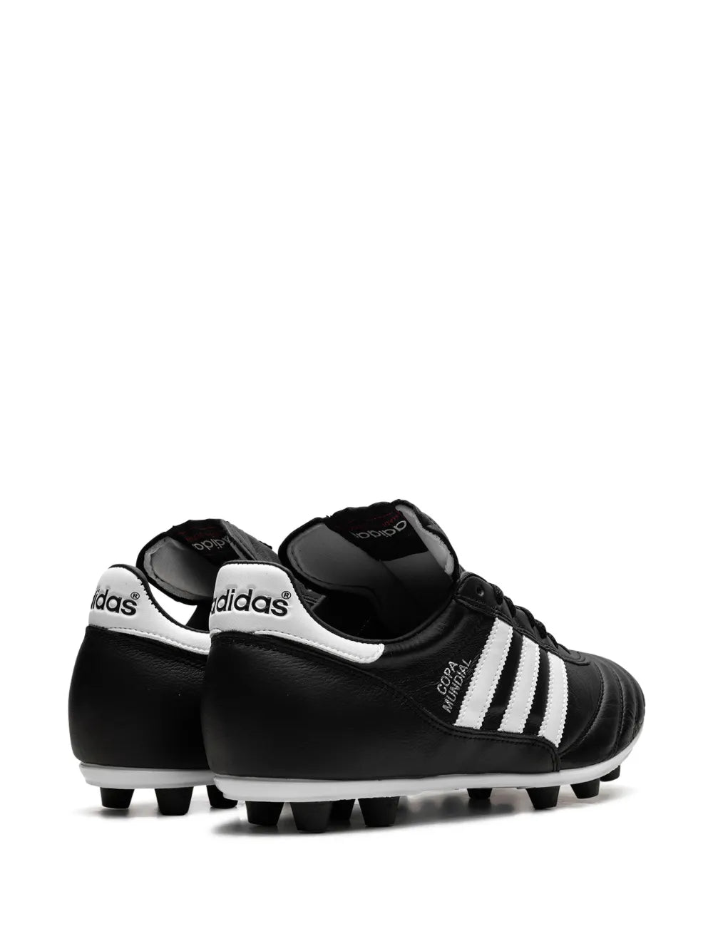 adidas Copa Mundial Fg Black/White Cleats — Black/White — Size US M 8.5 - US W 10 — Back View