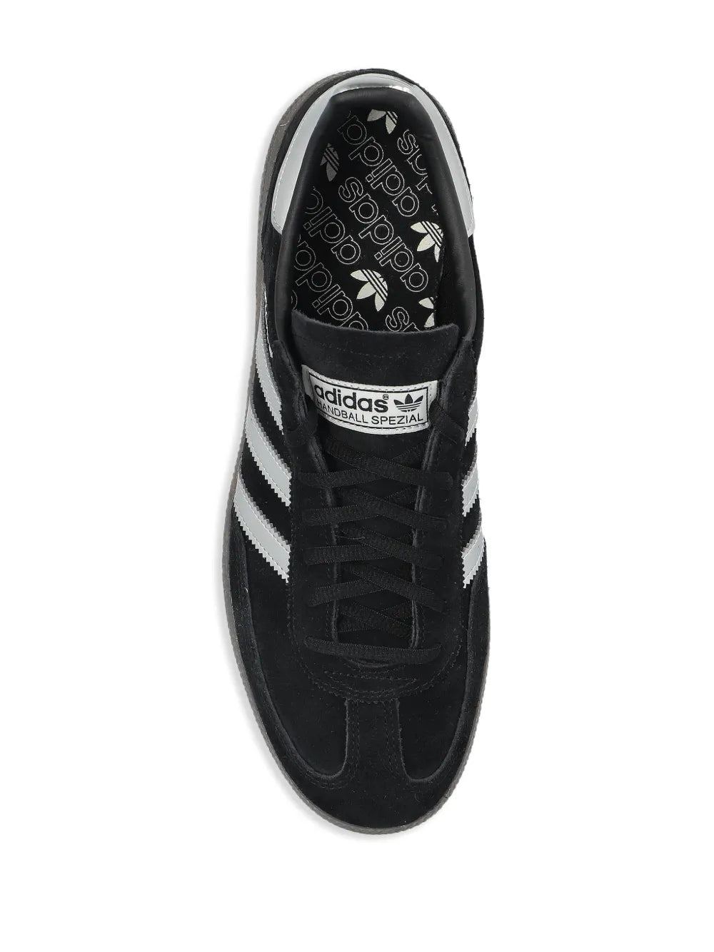 adidas Handball Spezial Sneakers — Black — Size US M 6.5 - US W 8 — Top View